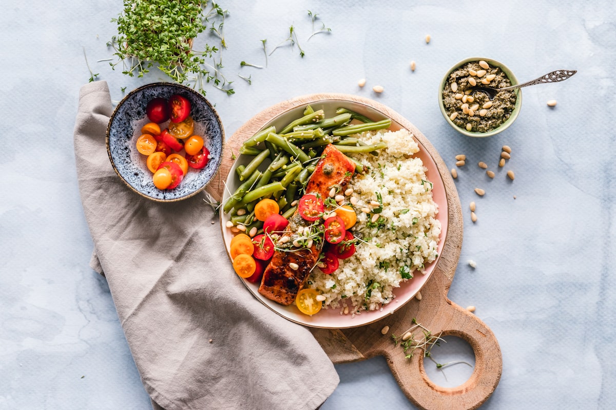 Healthy meal preparation
